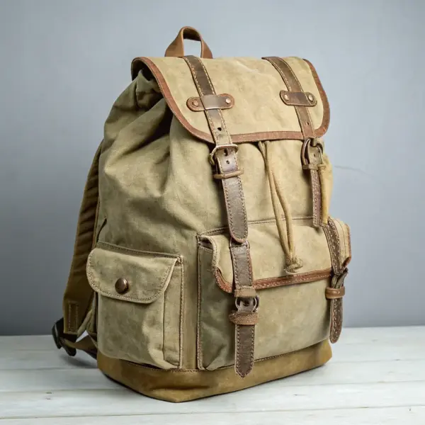Pre-owned Canvas Backpack